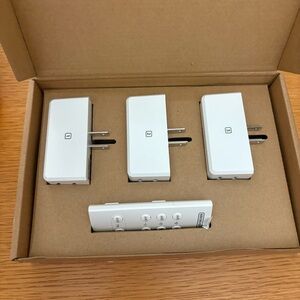 Black and Decker Indoor Wireless Remote Control Outlets 3 Piece Set BDXPA0002